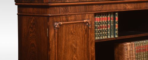 19TH CENTURY ROSEWOOD BOOKCASE - ADDITIONAL PHOTO 5