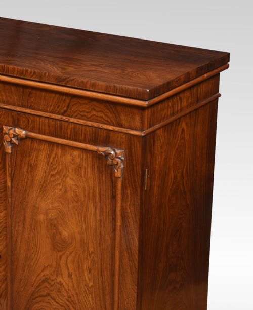19TH CENTURY ROSEWOOD BOOKCASE - ADDITIONAL PHOTO 8