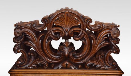 FIGURED WALNUT CANTERBURY - ADDITIONAL PHOTO 2