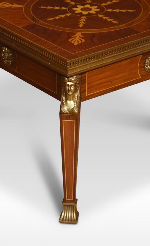 FRENCH EMPIRE STYLE COFFEE TABLE - ADDITIONAL PHOTO 4