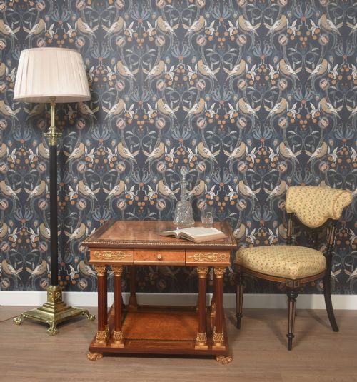 LOUIS XVI STYLE BRASS INLAID COFFEE TABLE - ADDITIONAL PHOTO 7