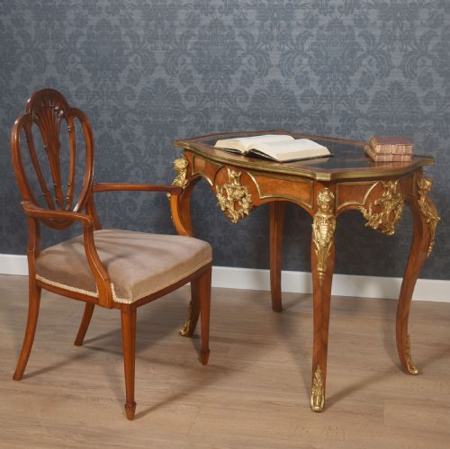 FRENCH WALNUT CENTRE TABLE - ADDITIONAL PHOTO 1