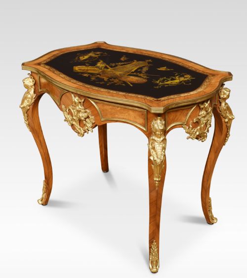 FRENCH WALNUT CENTRE TABLE - ADDITIONAL PHOTO 4