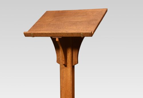 GOTHIC REVIVAL OAK LECTERN - ADDITIONAL PHOTO 6