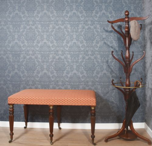 19TH CENTURY MAHOGANY COAT AND UMBRELLA STAND - ADDITIONAL PHOTO 1