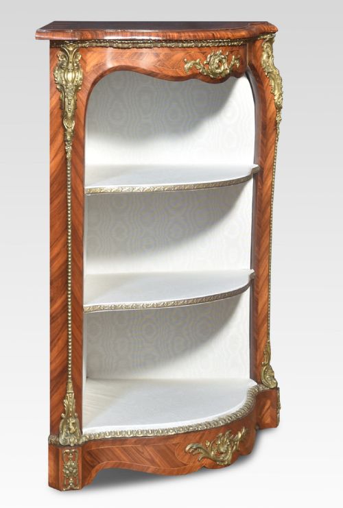 KINGWOOD ORMOLU MOUNTED CORNER CUPBOARD - ADDITIONAL PHOTO 3