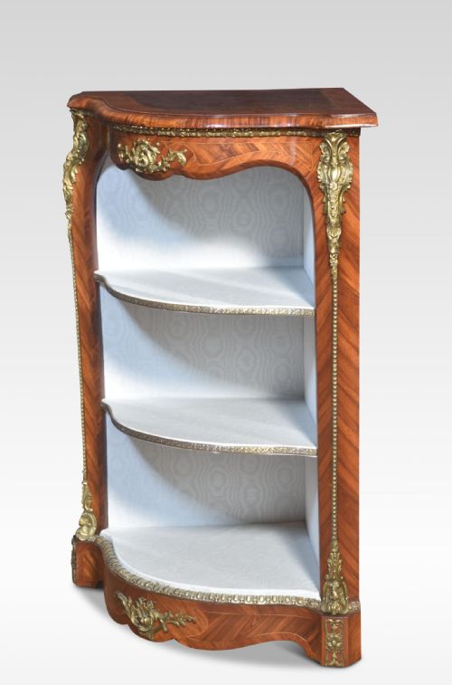 KINGWOOD ORMOLU MOUNTED CORNER CUPBOARD - ADDITIONAL PHOTO 4