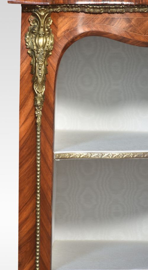 KINGWOOD ORMOLU MOUNTED CORNER CUPBOARD - ADDITIONAL PHOTO 5