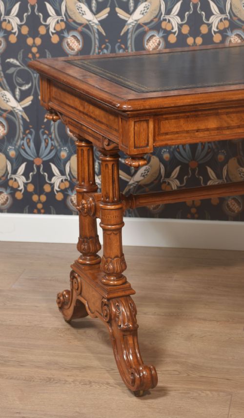 WALNUT WRITING DESK IN THE MANNER OF GILLOWS - ADDITIONAL PHOTO 2
