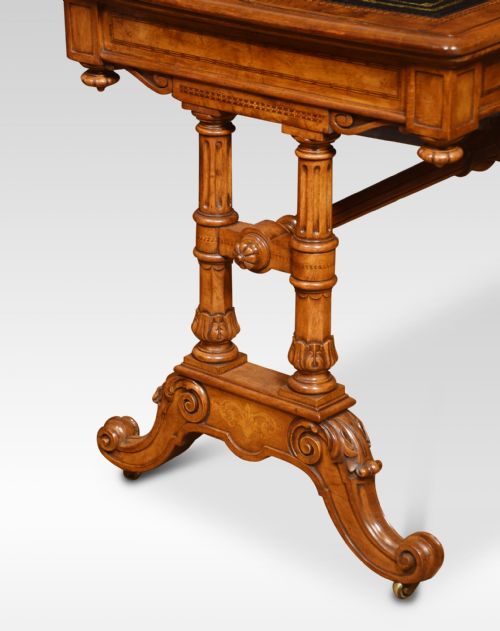 WALNUT WRITING DESK IN THE MANNER OF GILLOWS - ADDITIONAL PHOTO 7
