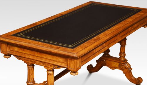 WALNUT WRITING DESK IN THE MANNER OF GILLOWS - ADDITIONAL PHOTO 8