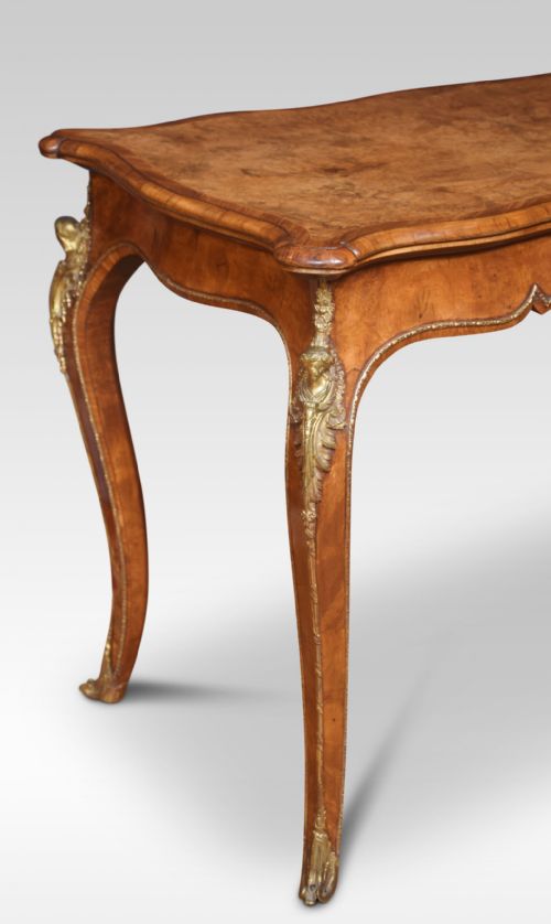 19TH CENTURY WALNUT CARD TABLE - ADDITIONAL PHOTO 6