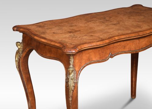 19TH CENTURY WALNUT CARD TABLE - ADDITIONAL PHOTO 7