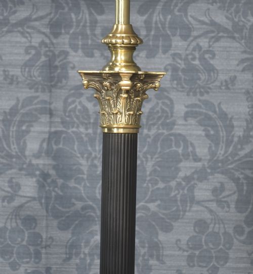 BRASS STANDARD LAMP - ADDITIONAL PHOTO 2