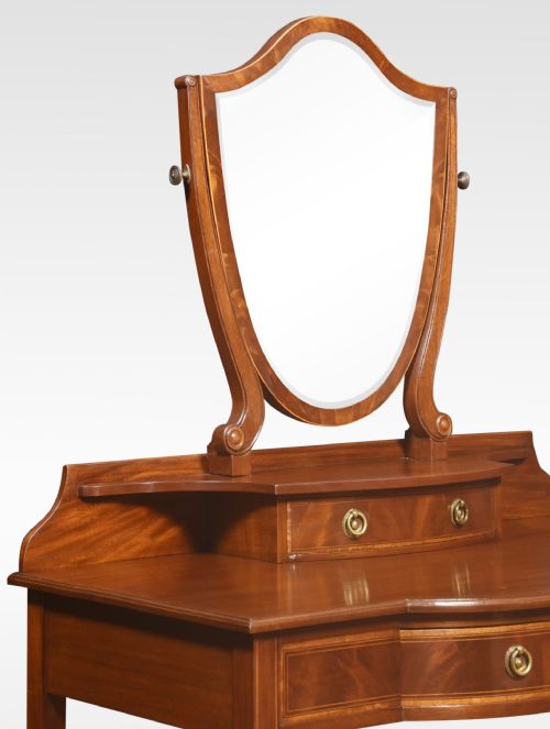 MAHOGANY INLAID DRESSING TABLE - ADDITIONAL PHOTO 3