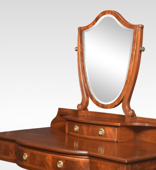 MAHOGANY INLAID DRESSING TABLE - ADDITIONAL PHOTO 4