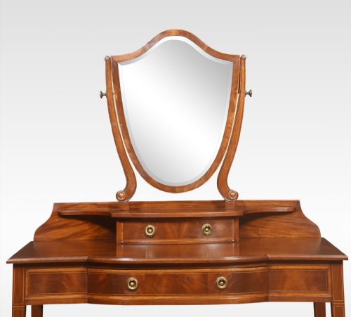 MAHOGANY INLAID DRESSING TABLE - ADDITIONAL PHOTO 5