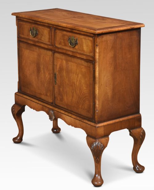 QUEEN ANN STYLE WALNUT CUPBOARD - ADDITIONAL PHOTO 4