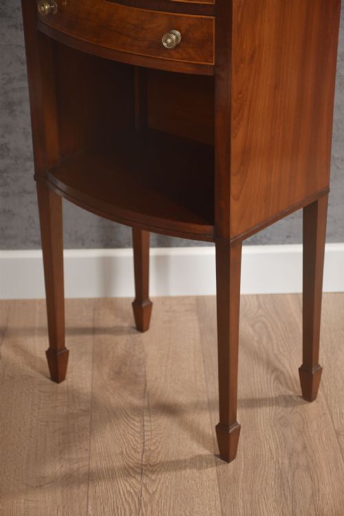 PAIR OF STRING INLAID BEDSIDE TABLE - ADDITIONAL PHOTO 7