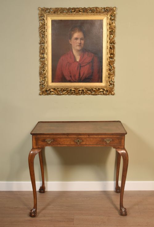 OIL ON CANVAS PORTRAIT OF A LADY - ADDITIONAL PHOTO 1