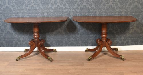PAIR OF REGENCY HALL TABLES - ADDITIONAL PHOTO 2