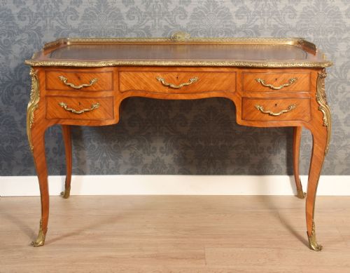19TH CENTURY KINGWOOD WRITING TABLE