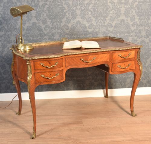 19TH CENTURY KINGWOOD WRITING TABLE - ADDITIONAL PHOTO 1