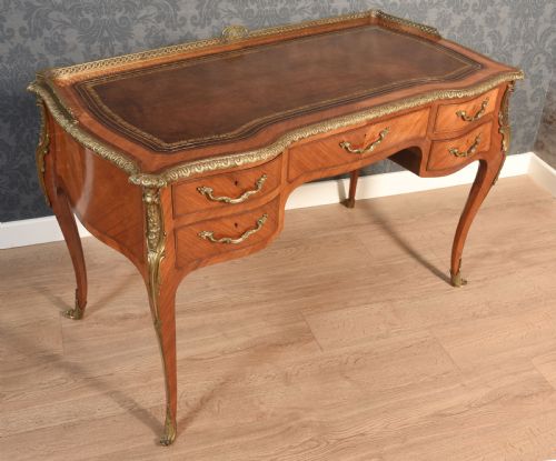19TH CENTURY KINGWOOD WRITING TABLE - ADDITIONAL PHOTO 6
