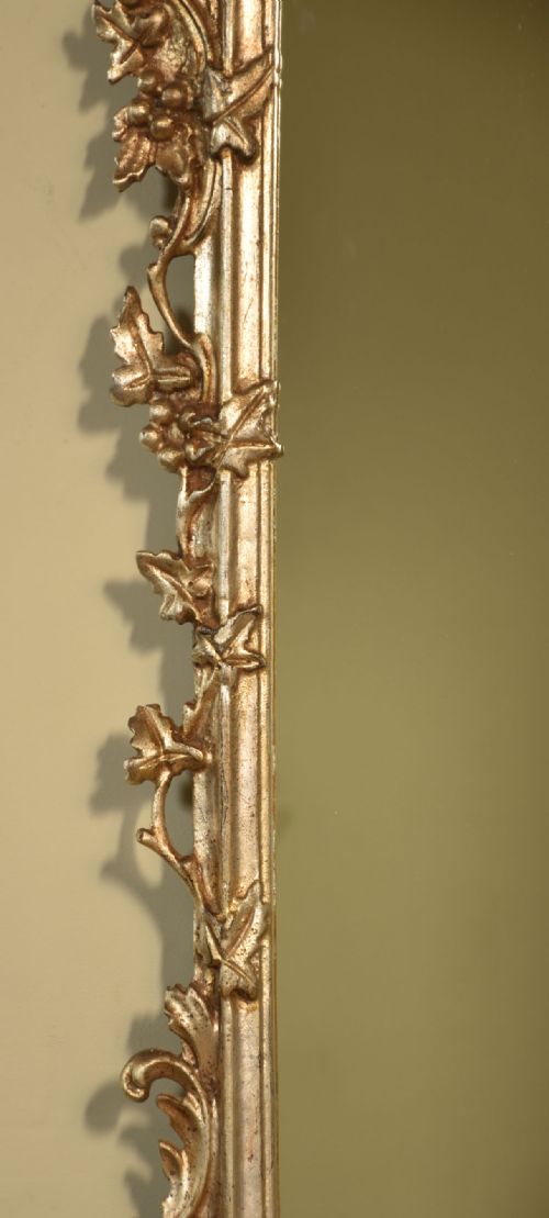 18THCENTURY VENETIANSTYLE SILVERED WALL MIRROR - ADDITIONAL PHOTO 5