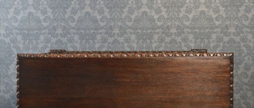 CARVED OAK OPEN BOOKCASE - ADDITIONAL PHOTO 12