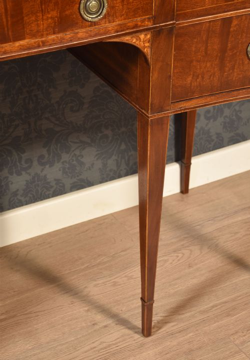 PAIR OF MAHOGANY CONCAVED SIDEBOARDS - ADDITIONAL PHOTO 15