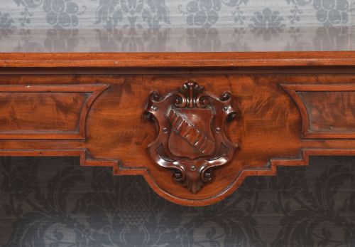 19TH CENTURY MAHOGANY CONSOLE TABLE - ADDITIONAL PHOTO 3