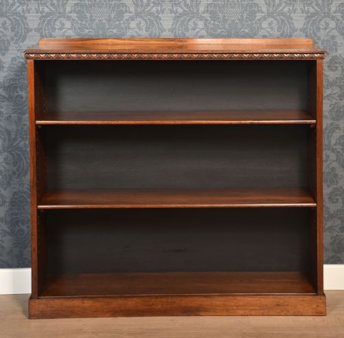 ROSEWOOD OPEN BOOKCASE - ADDITIONAL PHOTO 1