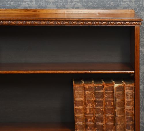 ROSEWOOD OPEN BOOKCASE - ADDITIONAL PHOTO 4