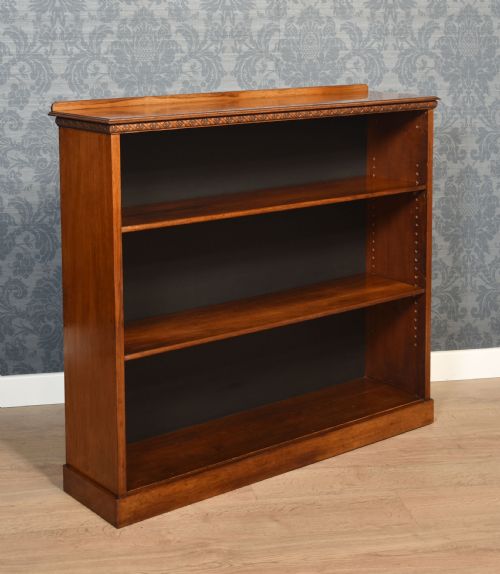ROSEWOOD OPEN BOOKCASE - ADDITIONAL PHOTO 5