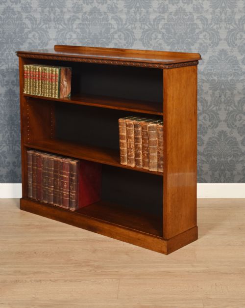 ROSEWOOD OPEN BOOKCASE - ADDITIONAL PHOTO 6