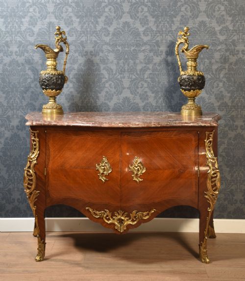 PAIR OF RENAISSANCE STYLE FRENCH PATINATED BRONZE EWERS - ADDITIONAL PHOTO 4
