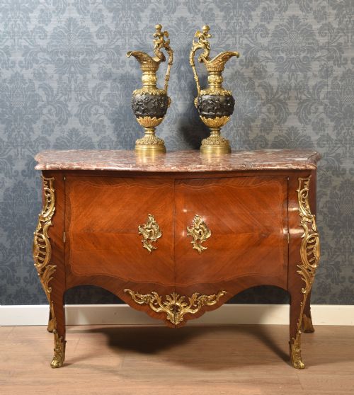 PAIR OF RENAISSANCE STYLE FRENCH PATINATED BRONZE EWERS - ADDITIONAL PHOTO 6