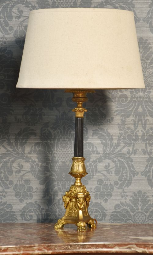 PAIR OF ECCLESIASTICAL TABLE LAMPS - ADDITIONAL PHOTO 3