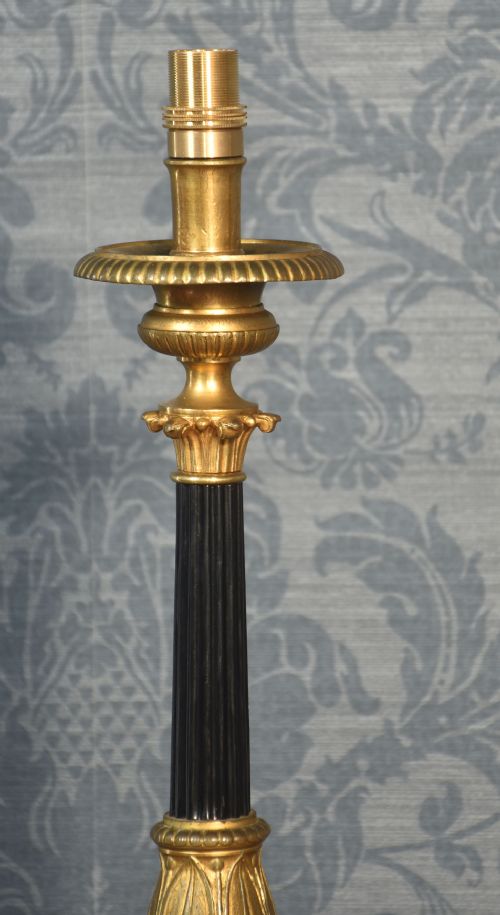 PAIR OF ECCLESIASTICAL TABLE LAMPS - ADDITIONAL PHOTO 4