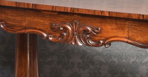 ROSEWOOD LIBRARY TABLE - ADDITIONAL PHOTO 3