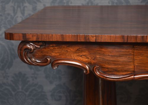 ROSEWOOD LIBRARY TABLE - ADDITIONAL PHOTO 8