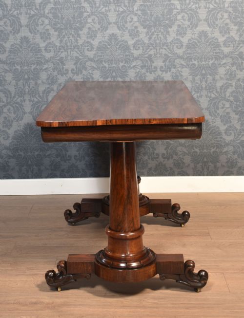 ROSEWOOD LIBRARY TABLE - ADDITIONAL PHOTO 9