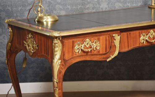 19TH CENTURY BRONZE MOUNTED BUREAU PLAT - ADDITIONAL PHOTO 3
