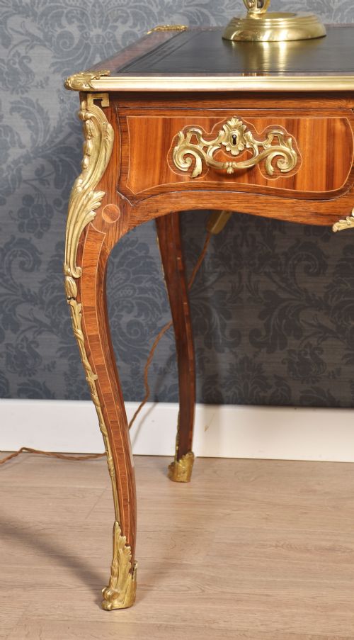 19TH CENTURY BRONZE MOUNTED BUREAU PLAT - ADDITIONAL PHOTO 5