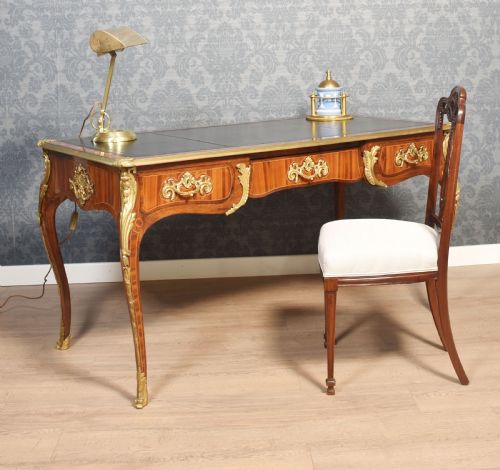 19TH CENTURY BRONZE MOUNTED BUREAU PLAT - ADDITIONAL PHOTO 6