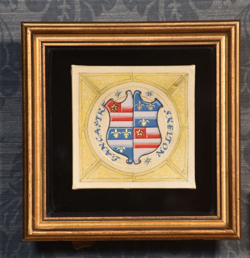 COLLECTION OF FOUR FRAMED COATS OF ARMS - ADDITIONAL PHOTO 5