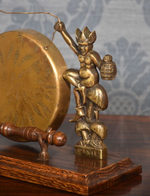 BRASS TABLE GONG - ADDITIONAL PHOTO 2
