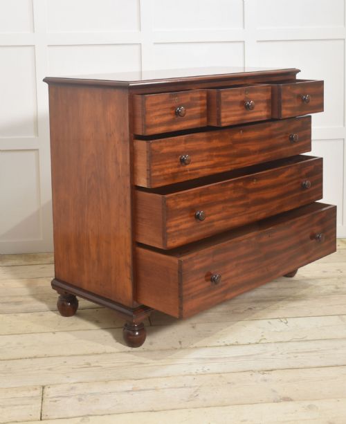 19TH CENTURY MAHOGANY CHEST OF DRAWERS BY GILLOWS - ADDITIONAL PHOTO 3