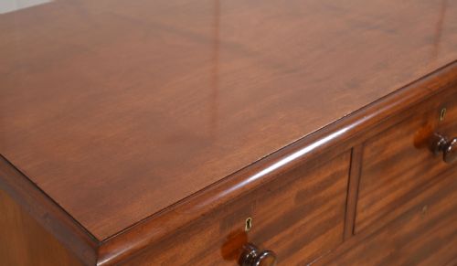19TH CENTURY MAHOGANY CHEST OF DRAWERS BY GILLOWS - ADDITIONAL PHOTO 5